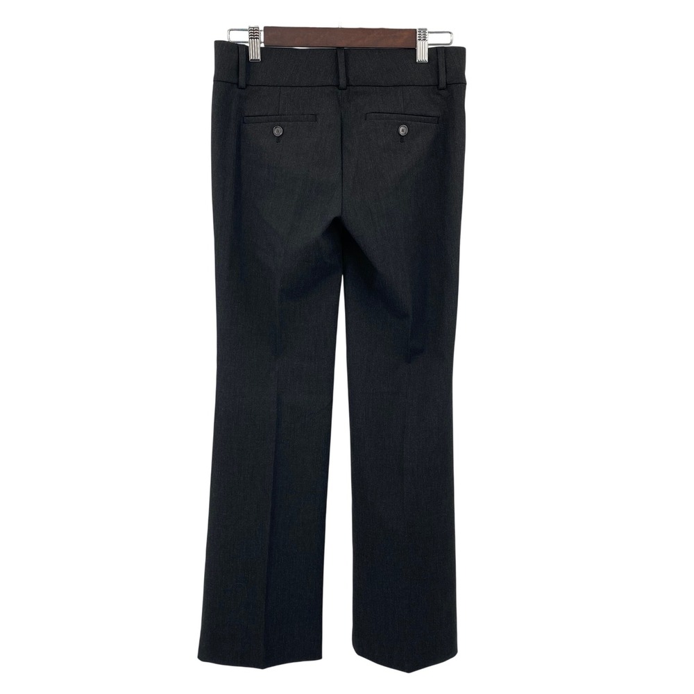 Ann Taylor LOFT Women's 0 Zoe Trouser Gray Career Dress Pants Straight Leg NWT